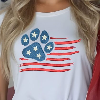 USA Paw Flag